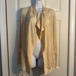 Missoni Waterfall Cardigan Size 42. Ivory.